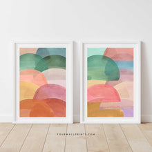 Load image into Gallery viewer, Watercolour Hills No.1