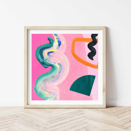 Pink Abstract No.3