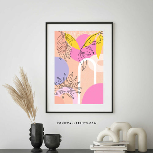 Jungle Sunset (Pink)