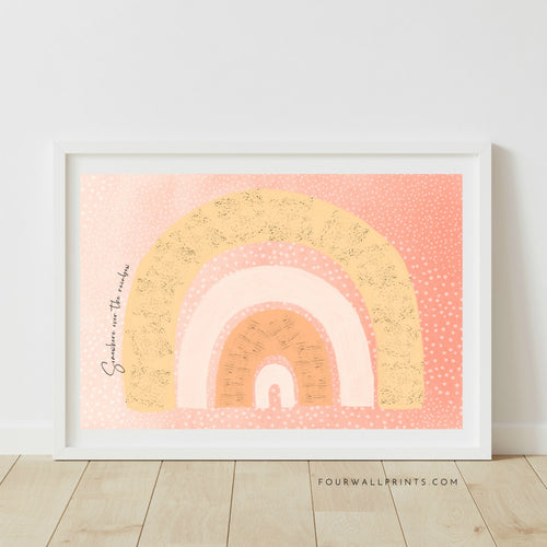 Somewhere Over The Rainbow (Peach)